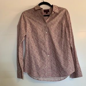 JCREW Floral Liberty Perfect Shirt